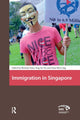Book cover of: Immigration in Singapore. By: Norman Vasu