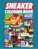 Book cover of: Sneaker Coloring Book. By: Alexander Rosso