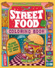 Book cover of: Street Food Coloring Book. By: Alexander Rosso