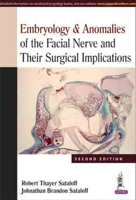 Book cover of: Embryology & Anomalies of the Facial Nerve and Their Surgical Implications. By: Jonathan Brandon Sataloff