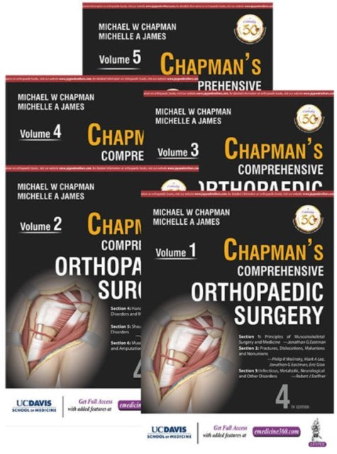 Book cover of: Chapman's Comprehensive Orthopaedic Surgery. By: Michael W. Chapman