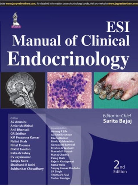 Book cover of: ESI Manual of Clinical Endocrinology. By: Sarita Bajaj