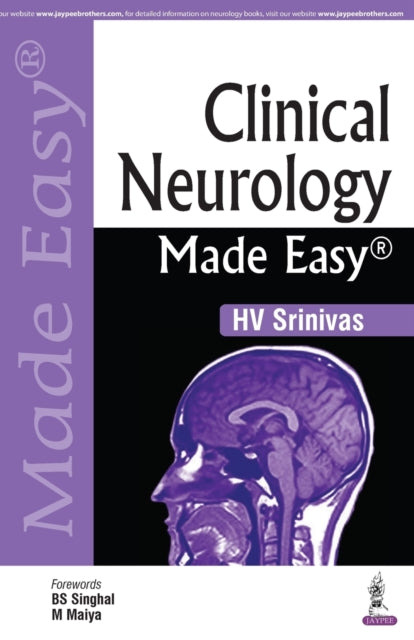 Book cover of: Clinical Neurology Made Easy. By: H. V. Srinivas
