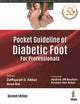Book cover of: Pocket Guideline of Diabetic Foot. By: B. A. L. ABBAS