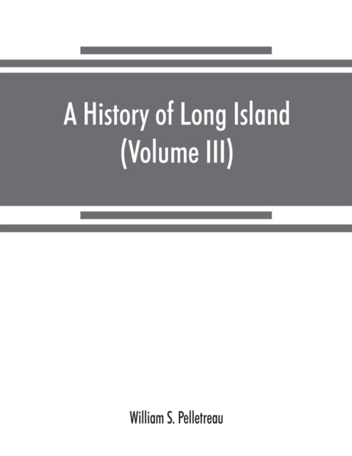 Book cover of: history of Long Island