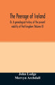 Book cover of: Peerage of Ireland