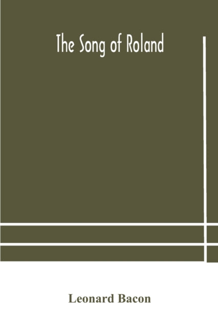 Book cover of: song of Roland