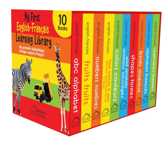 Book cover of: My First English-French Learning Library