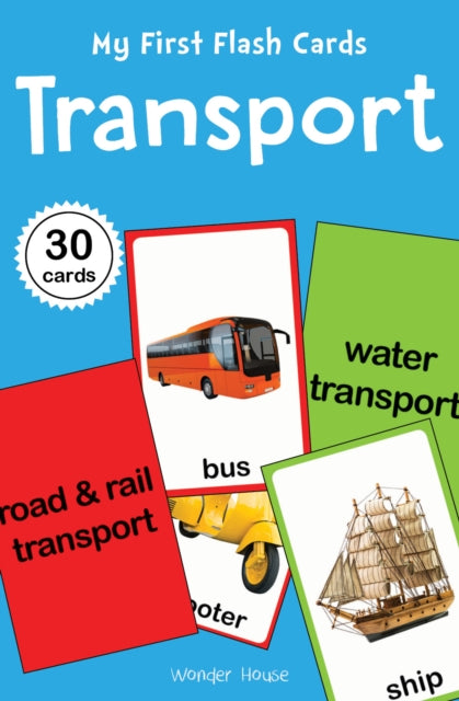 Book cover of: My First Flash Cards : Transport