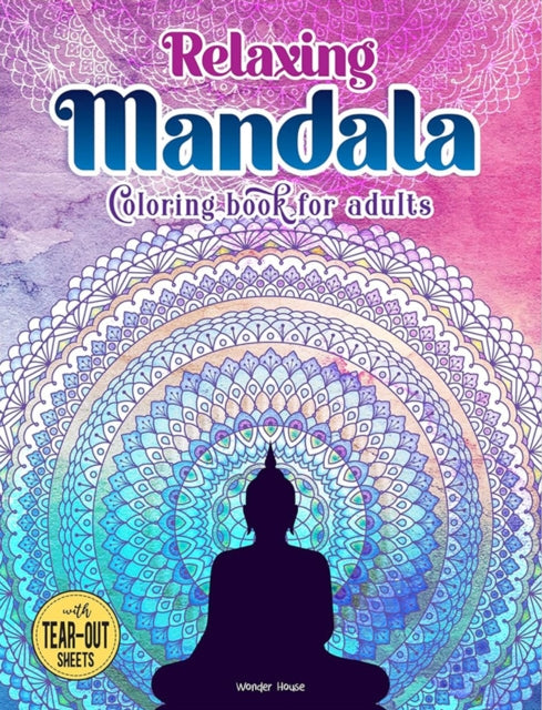 Book cover of: Relaxing Mandala. By: Wonder House Books