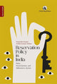 Book cover of: Reservation Policy in India