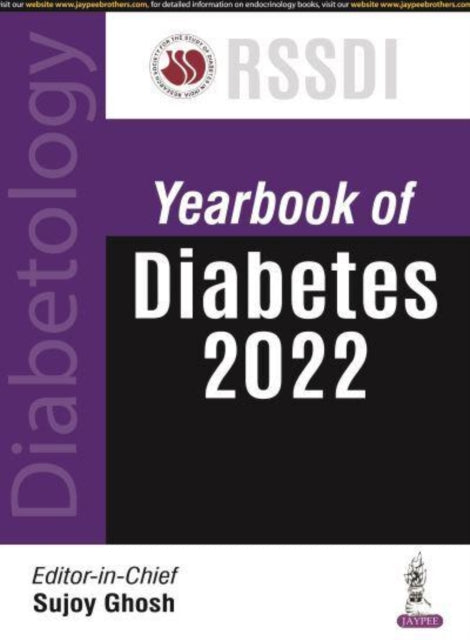 Book cover of: RSSDI Yearbook of Diabetes 2022. By: Sujoy Ghosh