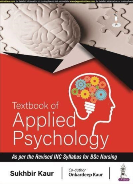 Book cover of: Textbook of Applied Psychology. By: Sukhbir Kaur