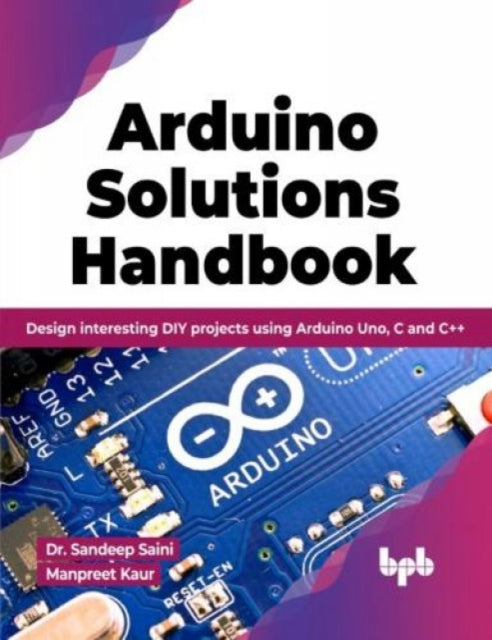Book cover of: Arduino Solutions Handbook