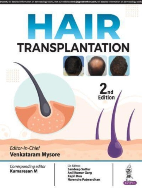 Book cover of: Hair Transplantation. By: Venkataram Mysore