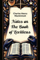 Book cover of: Notes on the Book of Leviticus (Edition2024)