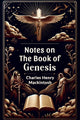 Book cover of: Notes on the Book of Genesis (Edition2024)