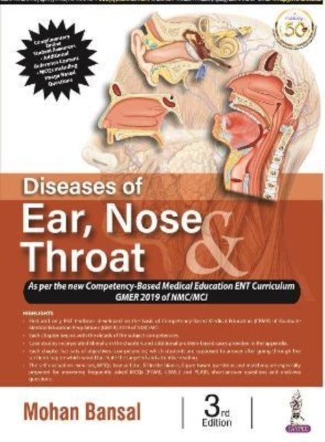 Book cover of: Diseases of Ear, Nose & Throat. By: Mohan Bansal