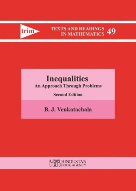 Book cover of: Inequalities. By: B. J. Venkatachala