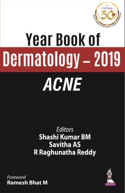 Book cover of: Year Book of Dermatology 2019. By: Shashi Kumar BM
