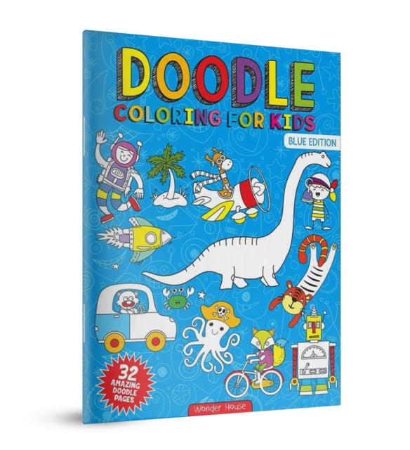 Book cover of: Doodle Coloring For Kids. By: Wonder House Books