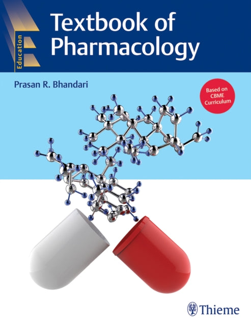 Book cover of: Textbook of Pharmacology. By: Prasan Bhandari