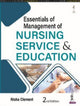 Book cover of: Essentials of Management of Nursing Service & Education. By: Nisha Clement