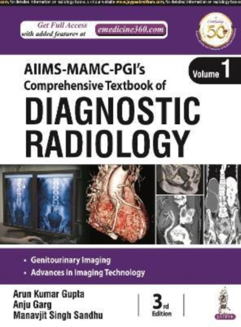 Book cover of: Comprehensive Textbook of Diagnostic Radiology. By: Arun Kumar Gupta