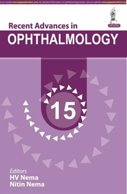 Book cover of: Recent Advances in Ophthalmology - 15. By: H. V. Nema