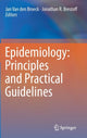 Book cover of: Epidemiology: Principles and Practical Guidelines. By: Jan Van den Broeck