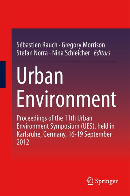 Book cover of: Urban Environment. By: Sébastien Rauch