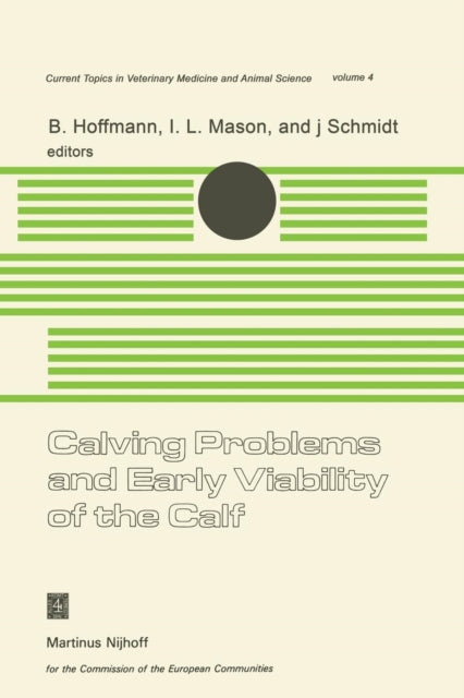 Book cover of: Calving Problems and Early Viability of the Calf. By: B. Hoffmann