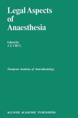 Legal Aspects of Anaesthesia