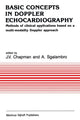 Book cover of: Basic Concepts in Doppler Echocardiography. By: J. V. Chapman