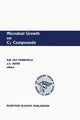 Book cover of: Microbial Growth on C1 Compounds. By: Henk W. van Verseveld