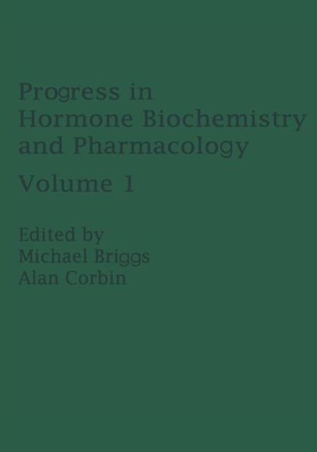 Book cover of: Progress in Hormone Biochemistry and Pharmacology. By: M. Briggs