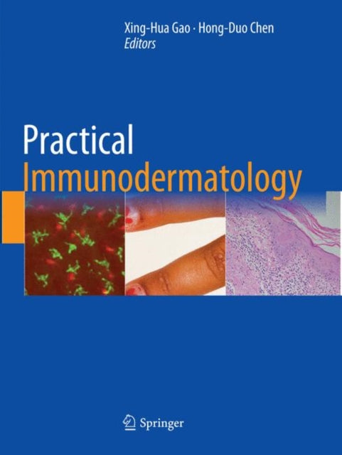 Book cover of: Practical Immunodermatology. By: Xing-Hua Gao