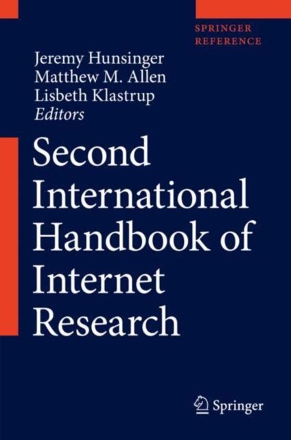 Book cover of: Second International Handbook of Internet Research. By: Jeremy Hunsinger