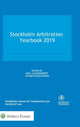 Book cover of: Stockholm Arbitration Yearbook 2019. By: Patrik Schöldström Axel Calissendorff