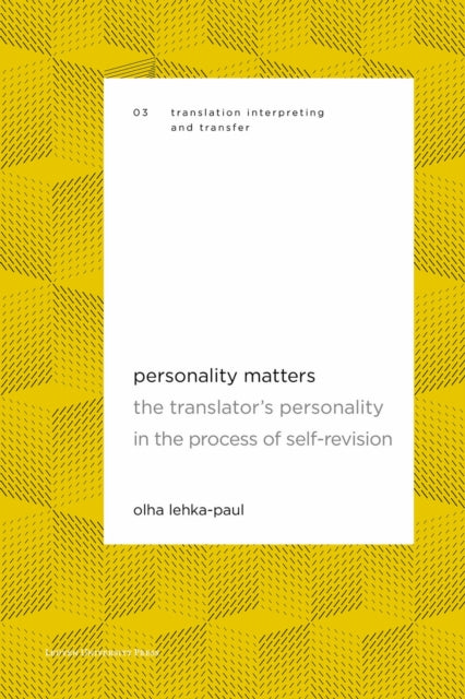Book cover of: Personality Matters. By: Olha Lehka-Paul