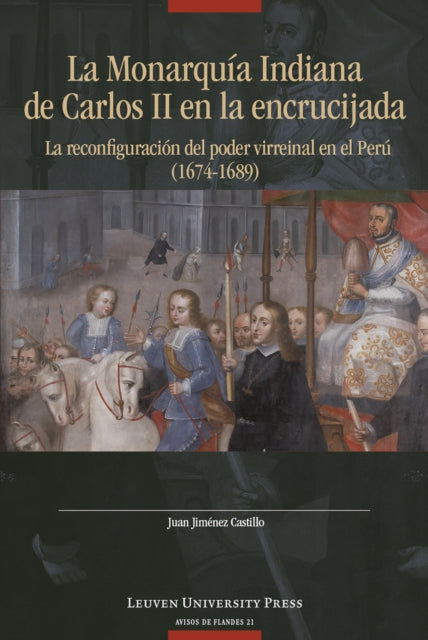 Book cover of: Monarquia Indiana de Carlos II en la encrujiada. By: JIMENEZ CASTILL..
