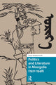 Book cover of: Politics and Literature in Mongolia (1921-1948). By: WICKHAMSMITH