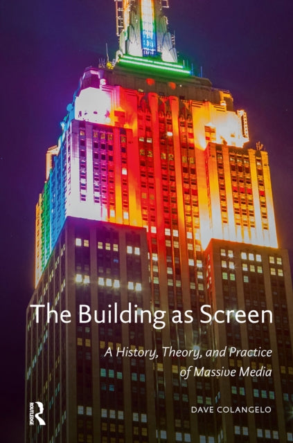 Book cover of: Building as Screen. By: COLANGELO