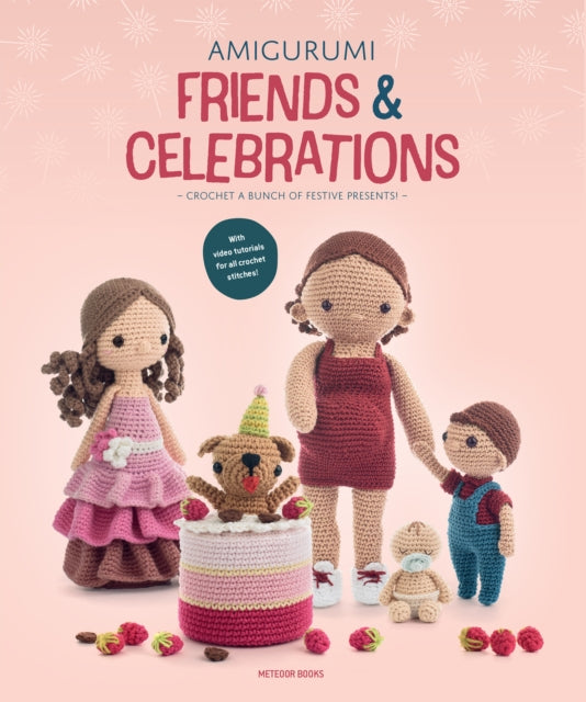 Book cover of: Amigurumi Friends and Celebrations. By: Joke Vermeiren