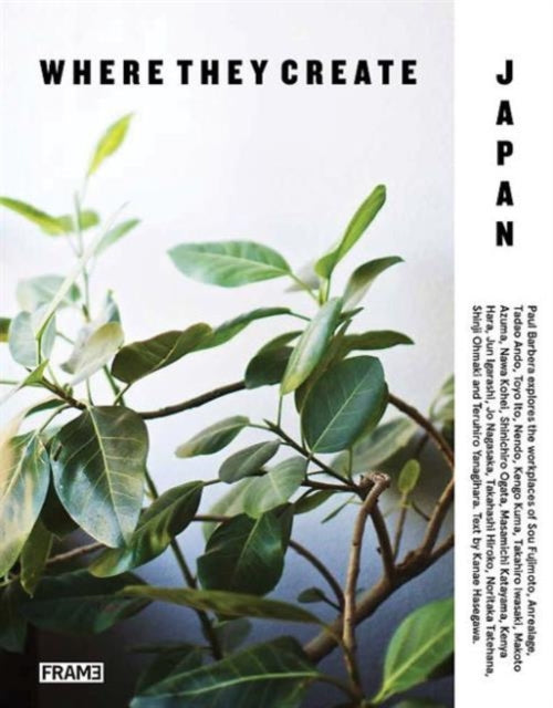 Book cover of: Where They Create Japan. By: Kanae Hasegawa