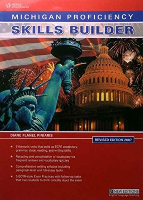 Book cover of: Michigan Proficiency Skills Builder: Teacher's Book with Overprinted Answers. By: Diane Piniaris