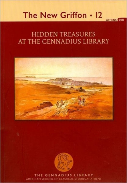 Book cover of: Hidden Treasures at the Gennadius Library. By: Maria Georgopoulou