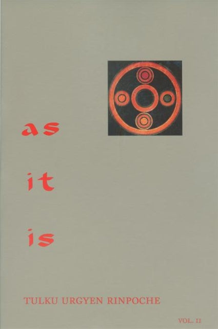 Book cover of: As It Is, Volume II. By: Tulku Rinpoche