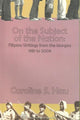 Book cover of: On the Subject of the Nation. By: Caroline S. Hau