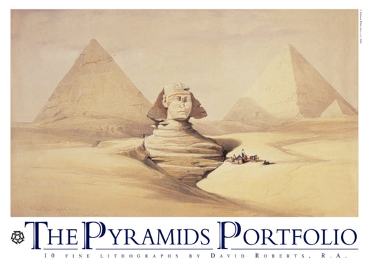 Book cover of: Pyramids Portfolio. By: David Roberts, R.A.